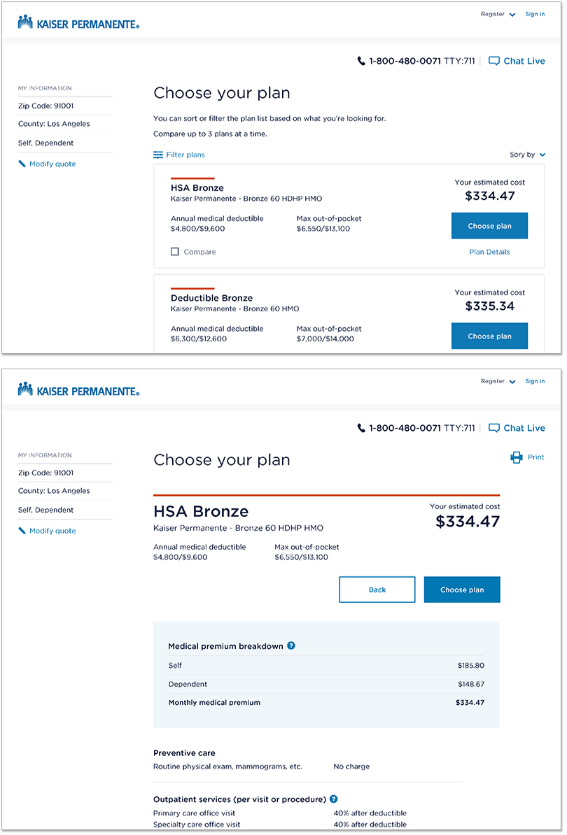 Kaiser Permanente Shop health Plan